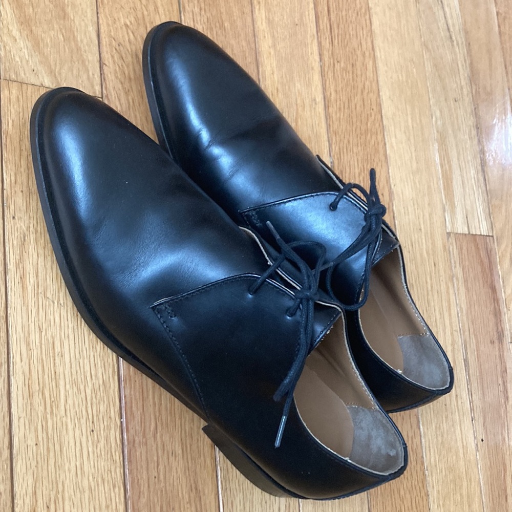 Everlane Modern Oxford Shoes in Black Size 7.5